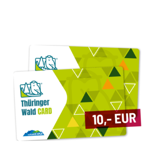 Thüringer Wald Card Signet mit Thüringer Wald Logo 5,00 €